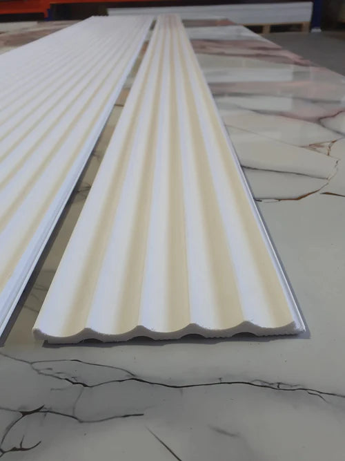 RIFLAJ ALB VALURI DUROPOLIMER A313-100 290 x 15 x 0.5 cm