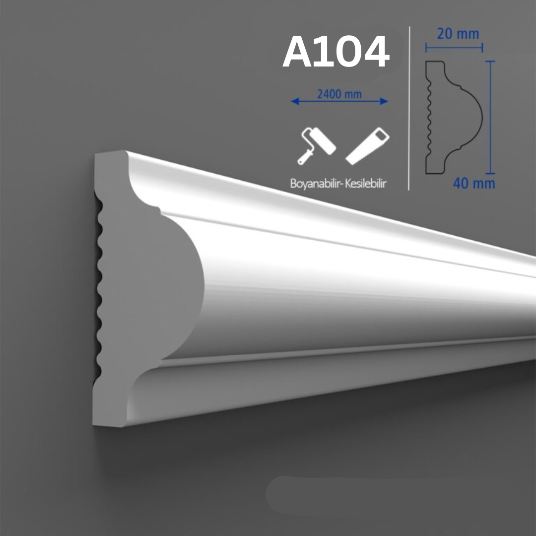 Brau duropolimer A104 2400x40x20 mm