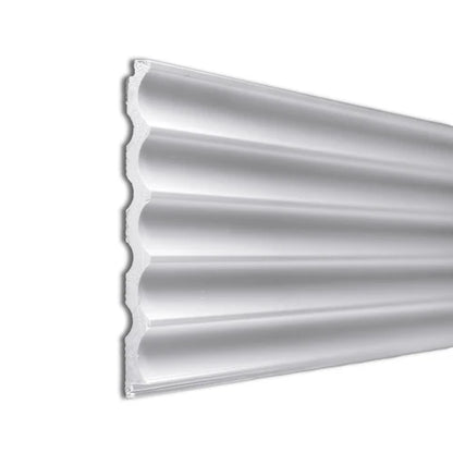 RIFLAJ ALB VALURI DUROPOLIMER A313-100 290 x 15 x 0.5 cm