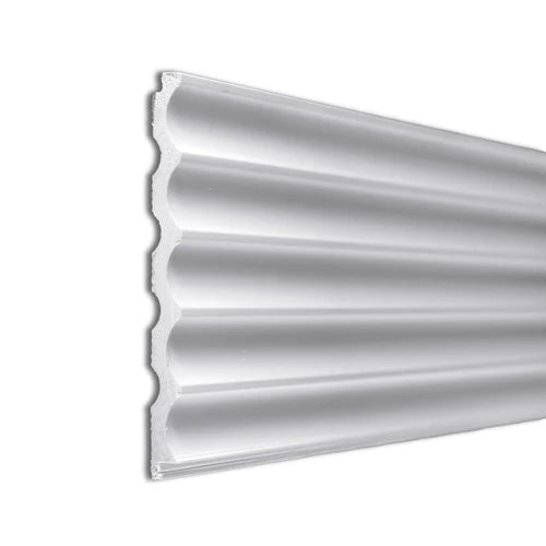 RIFLAJ ALB VALURI DUROPOLIMER A313-100 290 x 15 x 0.5 cm