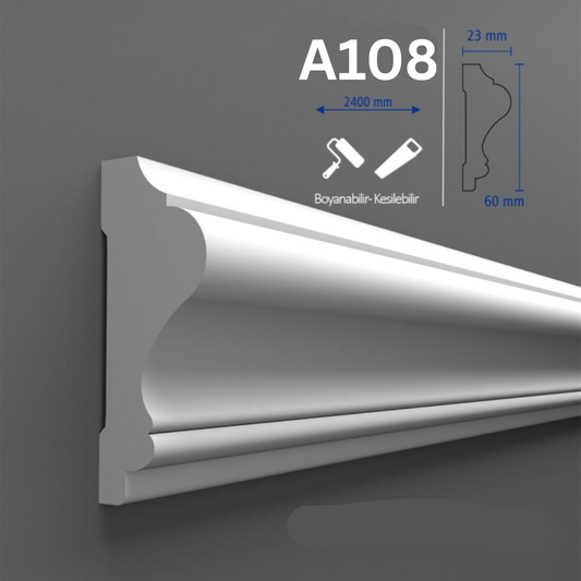 Brau duropolimer A108 2400x60x23 mm