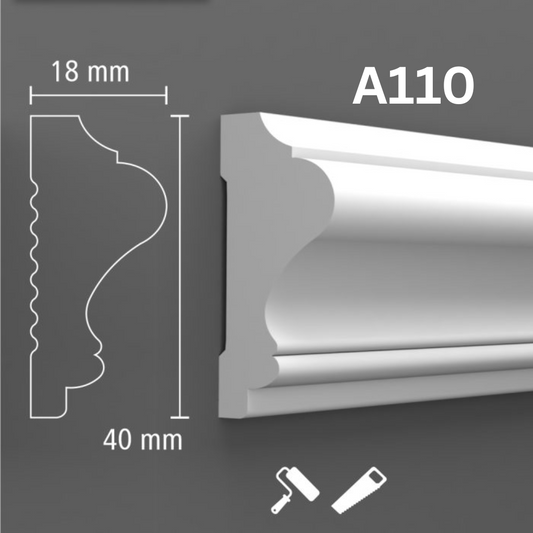 Brau duropolimer A110 2400x40x18 mm