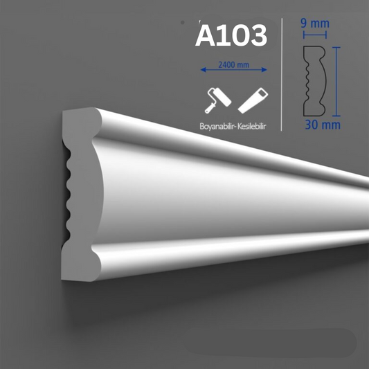 Brau duropolimer A103 2400x30x9 mm