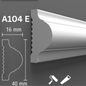 Brau duropolimer A104 E 2400x40x16 mm