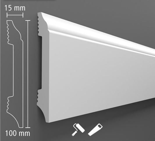 Plinta duropolimer A306 2400x100x15 mm
